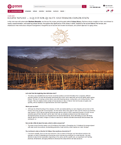 Winery Interview page #1